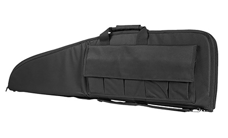 NcStar CV290742 VISM Rifle Case Black PVC Nylon w/ Foam Padding Double Zippers Carry Handle  &  ID Holder