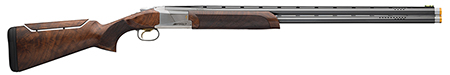 Browning 0180027010 Citori 725 Pro Sporting 20 Gauge 2.75" 2rd 30" Blued Ported Barrels, Silver Nitride Finished Engraved Receiver With Gold Accents, Black Walnut Stock With Pro Fit Adjustable Comb