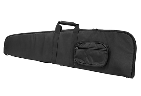 NcStar CVS290652 VISM Rifle Case Black PVC Nylon w/ Foam Padding  &  Double Zippers