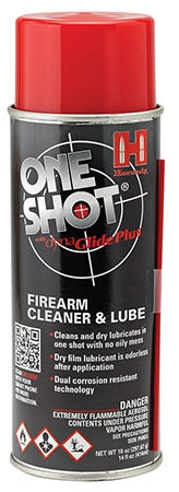 Hornady 99901 One Shot Gun Cleaner  &  Lube Against Corrosion  &  Lubricates 10 oz Aerosol