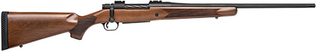 Mossberg 27882 Patriot  Full Size 270 Win 5+1 22" Matte Blued Fluted Barrel, Drilled  &  Tapped Matte Blued Stainless Steel Receiver, Walnut Fixed Stock, Right Hand