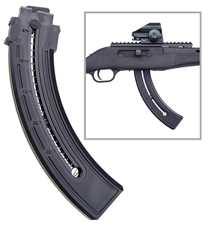 Mossberg 95136 Blaze  25rd 22 LR Magazine For Use w/Mossberg Blaze/47 Models