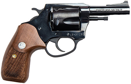 Charter Arms 34431 Bulldog Special Classic Large 44 Special, 5 Shot 3" Blued Carbon Steel Barrel, Cylinder  &  Frame w/Wood Grip