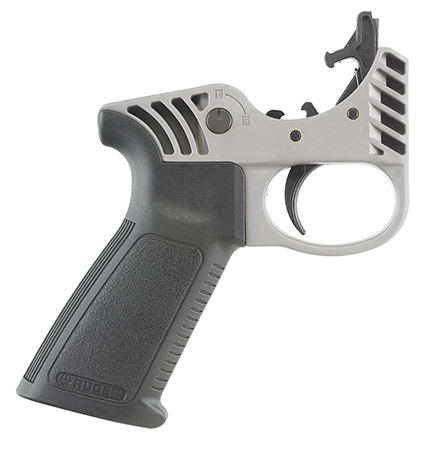 Ruger 90461 Elite 452 MSR Trigger Fits AR-556/SR-556/SR-762, Two Stage,  4.5 lbs. Draw Weight, Black  &  Silver