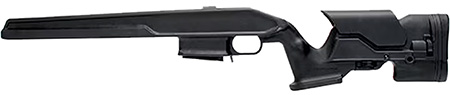 Archangel AA700B Precision Stock  Black Synthetic Fixed with Aluminum Bed Block  &  Adjustable Cheek Riser for Remington 700 Short Action