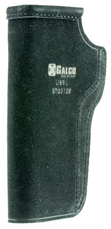 Galco STO212B Stow-N-Go  IWB Black Leather Belt Clip Fits 1911 5" Barrel Right Hand