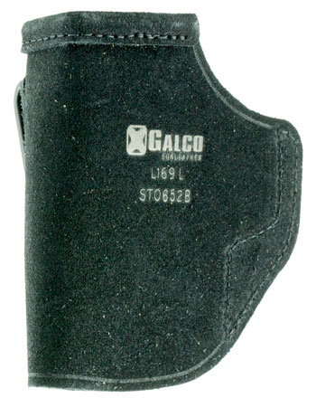 Galco STO652B Stow-N-Go  IWB Black Leather Belt Clip Fits S&W M & P Shield/Walther PPS/S&W M & P Shield 2.0 Right Hand