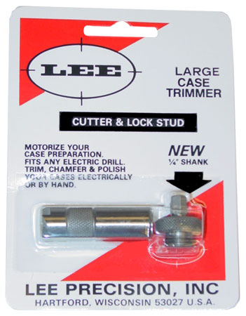 Lee Precision 90401 Cutter  &  Lock Stud Large Case Trimmer
