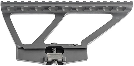 Arsenal SM13 Picatinny Scope Mount  Black Anodized Aluminum, Fits AK-47 Picatinny Rail Mount