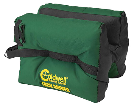 Caldwell 569230 Tack Driver  Prefilled Green Nylon Front and Rear Bag