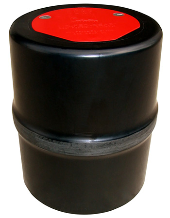 UDAP BRC No-Fed-Bear Food Container Black Polymer