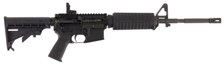Spikes STR5025M4S ST-15 LE M4 Carbine 223 Rem,5.56x45mm NATO 16" No Magazine Black Hard Coat Anodized 6 Position Spikes Tactical M4 Stock