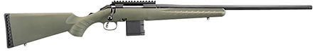 Ruger 26944 American Predator  Full Size 223 Rem 10+1 22" Matte Black Threaded Barrel,, Matte Black Steel Receiver w/Picatinny Rail, Moss Green Fixed Synthetic Stock, Right Hand