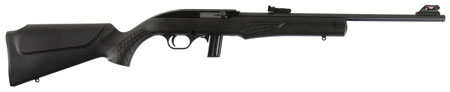 Rossi RS22L1811 RS22  Semi-Auto 22 LR Caliber with 10+1 Capacity, 18" Barrel, Blued Metal Finish  &  Monte Carlo Black Synthetic Stock Right Hand (Full Size)