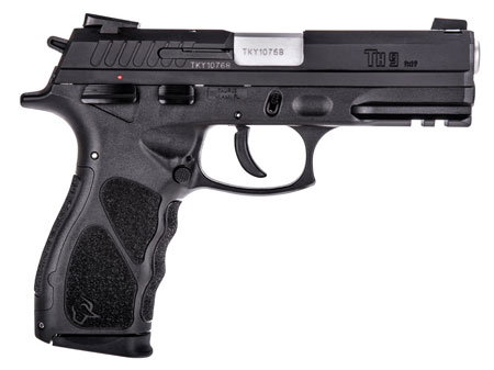 Taurus 1TH9041 TH  Full Size 9mm Luger 17+1 4.27" Matte Stainless Steel Barrel, Matte Black Serrated Slide, Black Polymer Frame w/Picatinny Rail, Black Finger Grooved Polymer Grip Right Hand