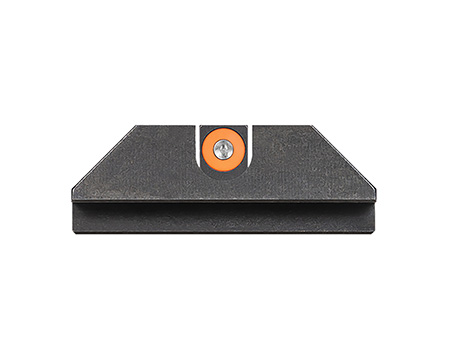 Night Fision GLK002014OGZ Tritium Night Sights For Glock  Green Tritium Orange Outline Front Sight Black Rear Sight Glock 20/21/29/30/36/40/41