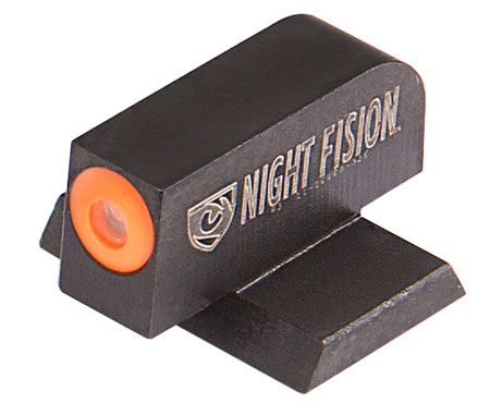 Night Fision CNK025001OGX Tritium Night Sights for Canik  Green Tritium Orange Outline Front Sight TP9SF/TP9SF Elite/SP9SA Mod 2