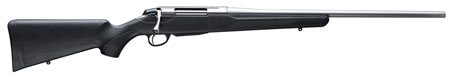 Tikka JRTXB314R8 T3x Lite 22-250 Rem 3+1 22.40" Stainless Steel Barrel, Drilled  &  Tapped Stainless Steel Receiver, Black Fixed Synthetic Stock