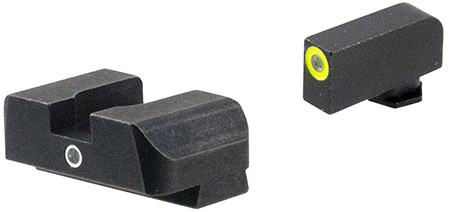 AmeriGlo GL5301 i-Dot Sight  Set for Glock  Green Tritium LumiGreen Outline Front Sight-Green Tritium Rear Sight