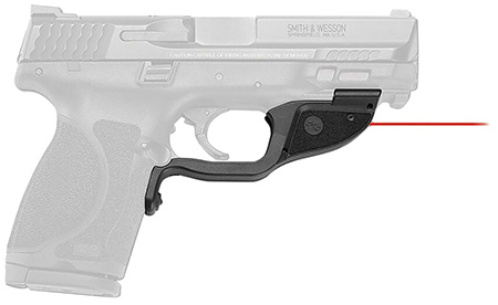 Crimson Trace 0174401 Laserguard  Fits S&W M & P M2.0, Red Laser Black Polymer, Trigger Guard Mount
