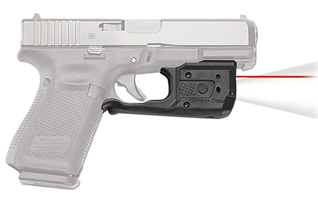 Crimson Trace 0169401 Laserguard Pro Compatible w/Glock Full  &  Compact, Red Laser/White Light