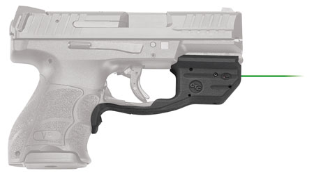 Crimson Trace 0165901 Laserguard  H & K VP9/VP9SK/VP40, Green Laser Black Polymer