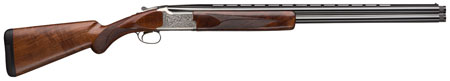 Browning 018142304 Citori White Lightning 12 Gauge with 28" Polished Blued Barrel, 3" Chamber, 2rd Capacity, Silver Nitride Metal Finish  &  Gloss Oil Black Walnut Stock Right Hand (Full Size)
