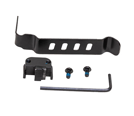 Techna Clip P320BA Conceal Carry Gun Belt Clip Fits Sig P320 Black Carbon Fiber Belt Mount