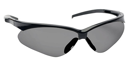 Walker's GWPSGLSMK Sport Glasses Crosshair Adult Smoke Gray Lens Polycarbonate Black Frame