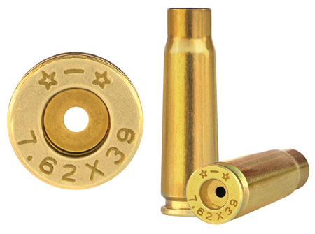 Starline Brass 762X39EUP50 Unprimed Cases  7.62x39mm Rifle Brass 50 Per Bag