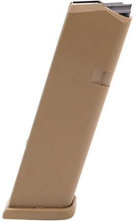Glock 47487 G17/19  17rd 9mm Luger Fits Glock 17/19X Coyote Tan Polymer