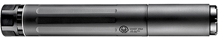 Dead Air GHOST45 Ghost-M  45 Cal-Multi-Caliber 1.375" Black Titanium/17-4 Stainless Steel/7075-T6 Aluminum