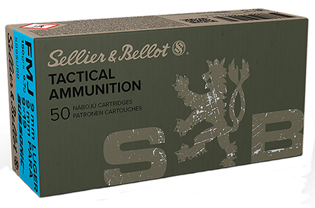 Sellier  &  Bellot SB9SUBB Handgun Target 9mmLuger Subsonic 150gr Full Metal Jacket 50 Per Box/20 Case