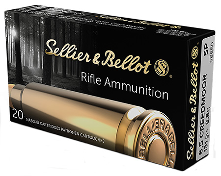 Sellier  &  Bellot SB65B Rifle  6.5Creedmoor 131gr Soft Point 20 Per Box/25 Case