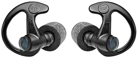 SureFire EP10BKMPR EP10 Sonic Defenders Ultra Max Foam 30 dB Full Block Black Medium Adult 1 Pair