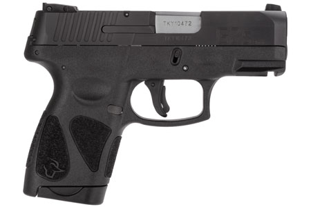 Taurus 1G2S931 G2S  Compact Frame 9mm Luger 7+1 3.26" Matte Stainless Steel Barrel, Matte Black Serrated Alloy Steel Slide, Black Polymer Frame w/Picatinny Rail  &  Polymer Grip, Right Hand