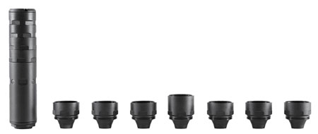 Dead Air ODESSA9 Odessa-9  9mm Luger 1.1" Black Nitride 1/2"-28/M13.5x1mm LH