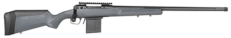 Savage Arms 57232 110 Tactical 6.5 Creedmoor 10+1 24", Matte Black Metal, Gray Fixed AccuStock with AccuFit