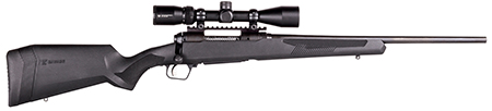 Savage Arms 57316 110 Apex Hunter XP 338 Win Mag 3+1 24", Matte Black Metal, Synthetic Stock, Vortex Crossfire II 3-9x40mm Scope