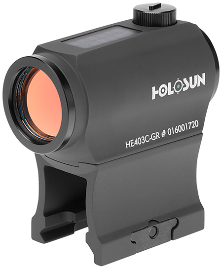 Holosun HE403CGR 403  Black Anodized 1 x 20 mm 2 MOA Green Dot