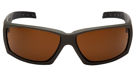 Pyramex VGSG718T Venture Gear Tactical Overwatch Adult Bronze Lens Anti-Fog Polycarbonate OD Green Frame