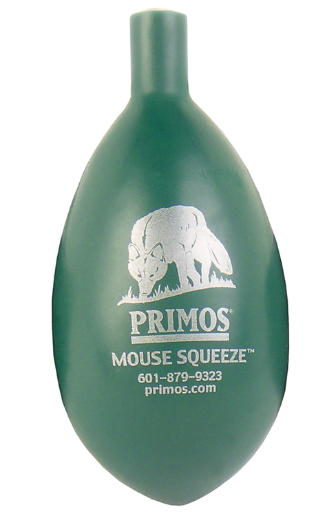 Primos 304 Mouse Squeeze  Mouse/Rodent Sounds Attracts Predators Green Rubber