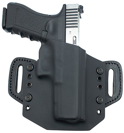 TX 1836 Kydex OATH300 OathKeeper  OWB Black Kydex Belt Slide Fits Glock 17