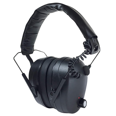 Radians CSE20BX Tactical 432EHP Electronic Muff Polymer 26 dB Over the Head Black Adult 1 Pair