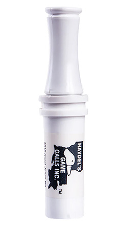 Haydel's Game Calls B14 Blue  &  Snow Goose  Open Call Attracts Geese White Plastic