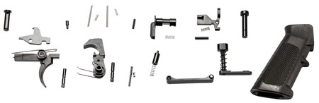 Aim Sports ARCLPK Lower Parts Kit  AR-15 Black