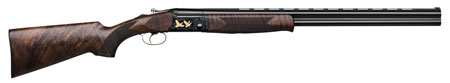 F.A.I.R. FRSLX600BL2028 SLX 600  20 Gauge 2rd 3" 28" Vent Rib Black Barrel, Steel Receiver w/Black Engraved Metal Finish, Walnut Stock, Single Stage Trigger