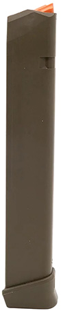 Glock 47462 G17/19  33rd 9mm Luger Fits Glock 17/19/26/34/45 OD Green Polymer