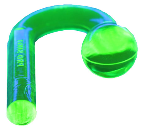 Pro-Shot XLBLGREEN UV Bore Light  .30 Cal Rifle/Shotgun Fiber Optic Illuminator Neon Green