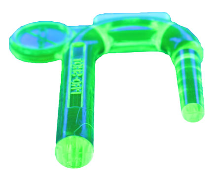 Pro-Shot BL2CFGREEN UV Bore Light Chamber Flag .22 Cal  &  Up Rifle/Pistol Fiber Optic Illuminator Neon Green 2 Pack